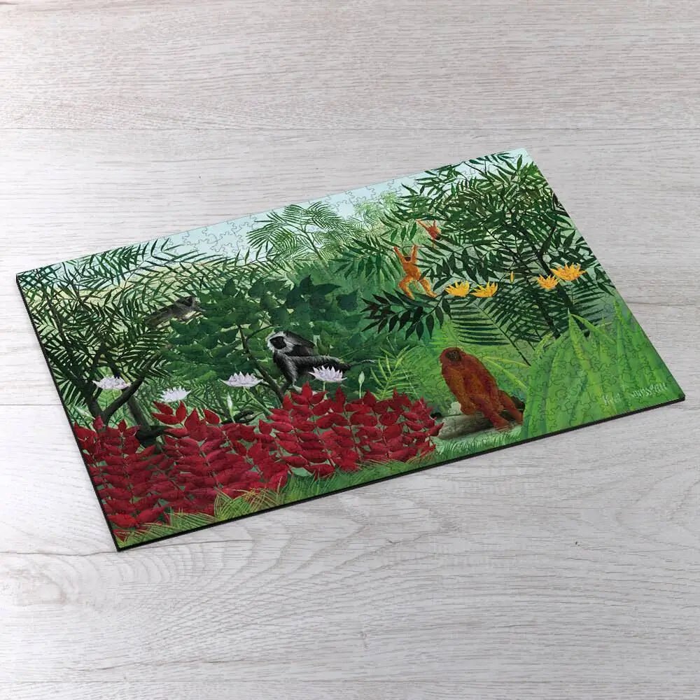 Tropical Forest with Monkeys Puzzle - PuzzlesPrint