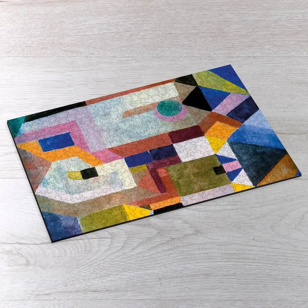 Colorful Architecture Puzzle - PuzzlesPrint