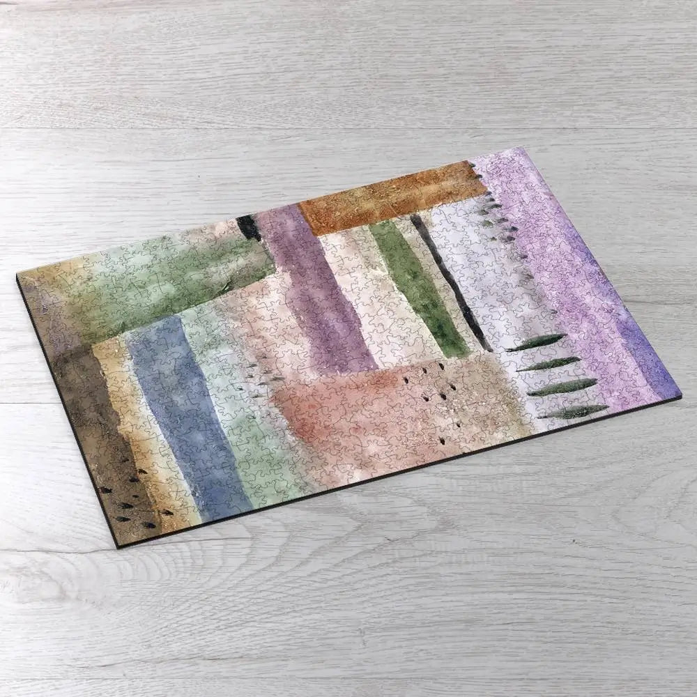 Landscape With Poplars Puzzle - PuzzlesPrint