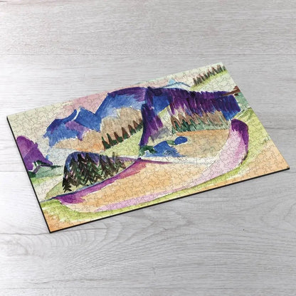 Mountain Landscape Puzzle - PuzzlesPrint