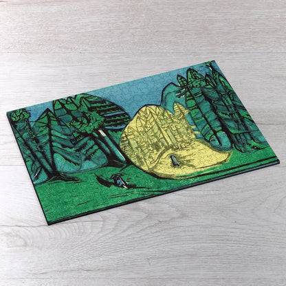 Cemetery in the Forest Puzzle - PuzzlesPrint