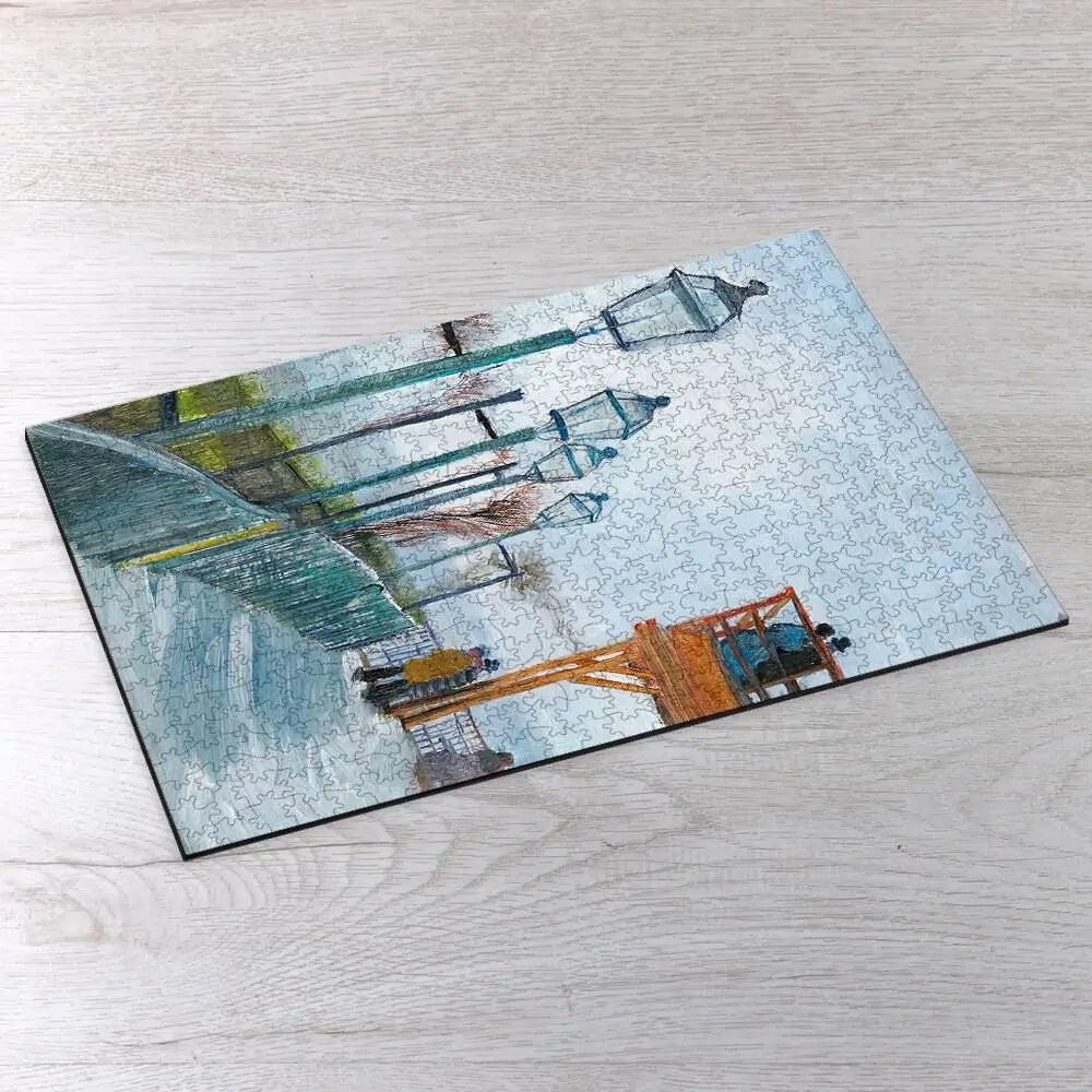 Terrace and Observation Deck at the Moulin de Blute - Fin, Montmartre Puzzle - PuzzlesPrint