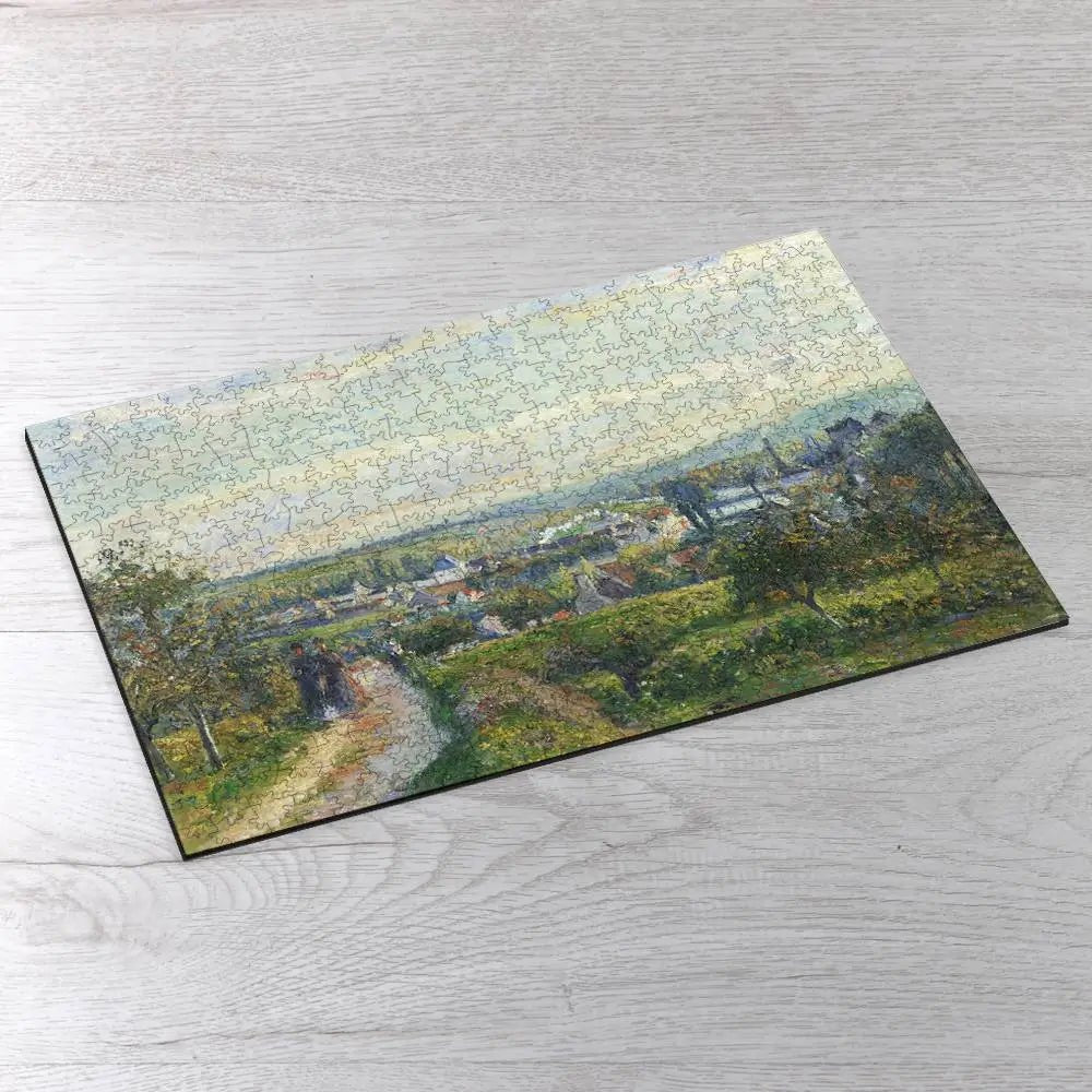 View of Saint - Ouen - l’Aumône Puzzle - PuzzlesPrint