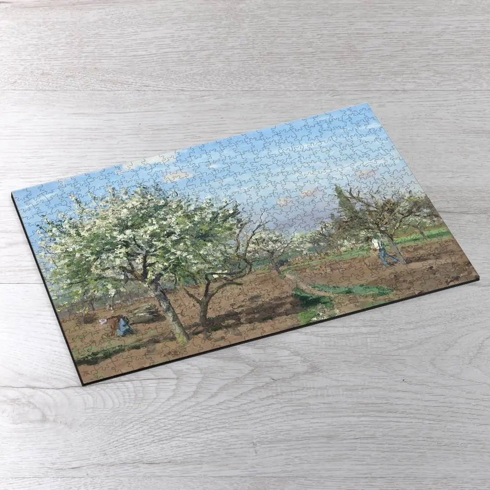 Orchard in Bloom, Louveciennes Puzzle - PuzzlesPrint