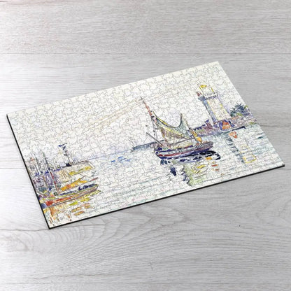 Entrance to the Harbor of La Rochelle Puzzle - PuzzlesPrint