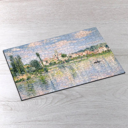 Vétheuil in Summer Puzzle - PuzzlesPrint