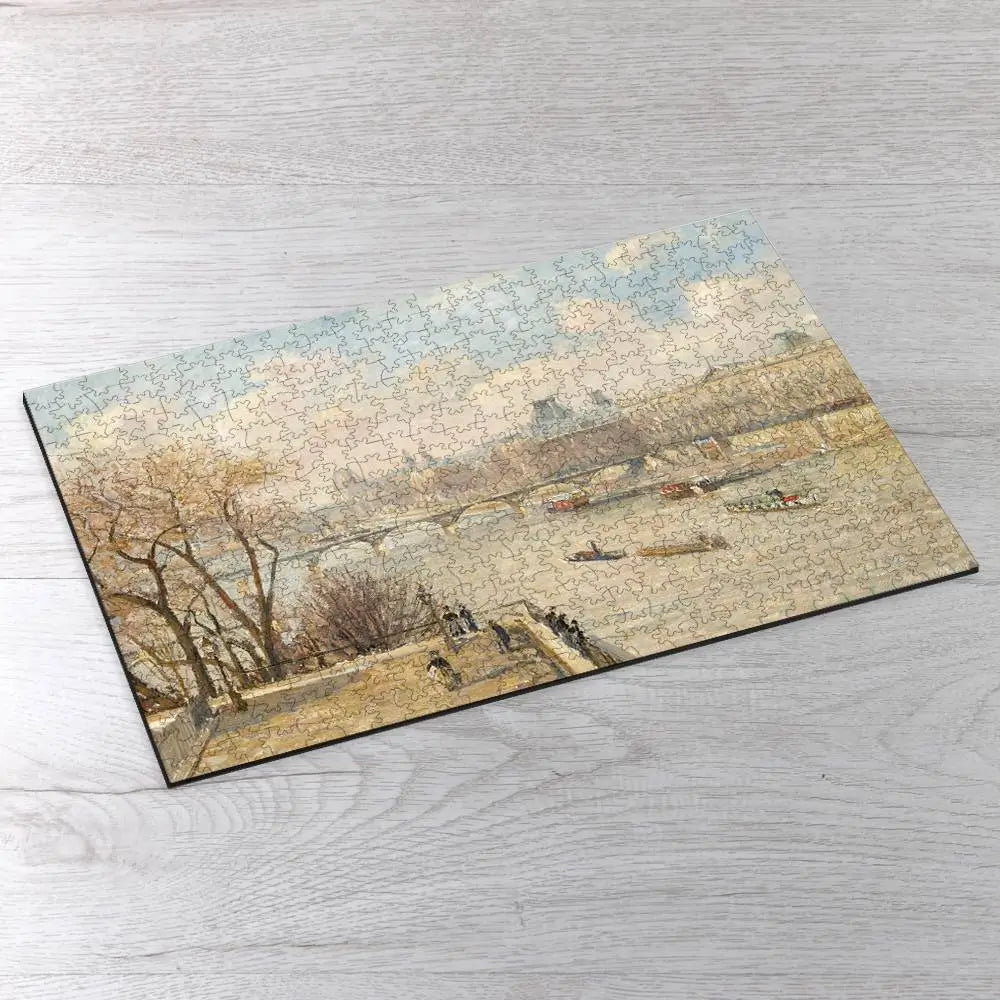 The Louvre from the Pont Neuf Puzzle - PuzzlesPrint