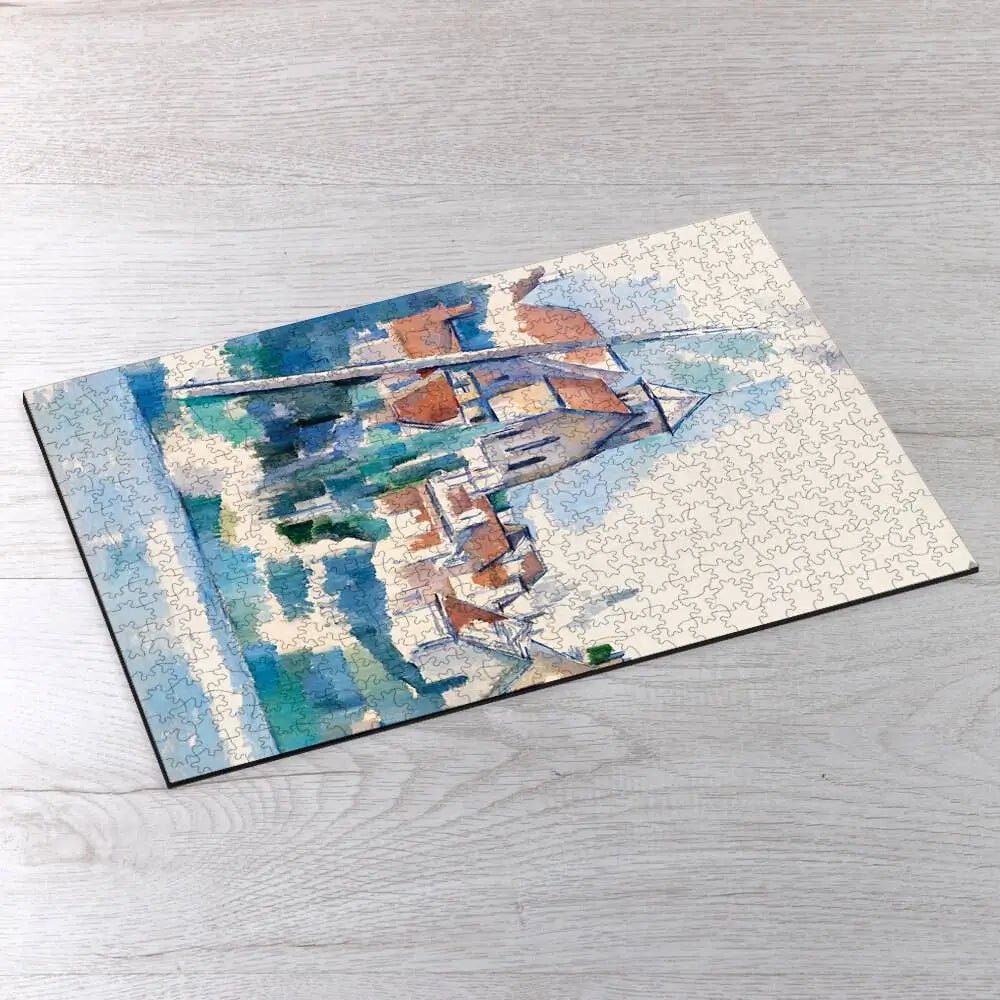 Church at Montigny - sur - Loing Puzzle - PuzzlesPrint