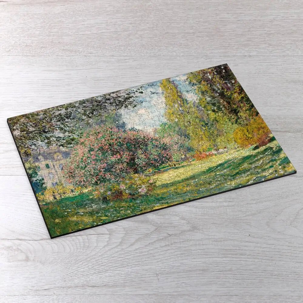 Landscape - The Parc Monceau Puzzle - PuzzlesPrint