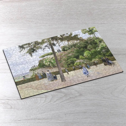 The Public Garden at Pontoise Puzzle - PuzzlesPrint
