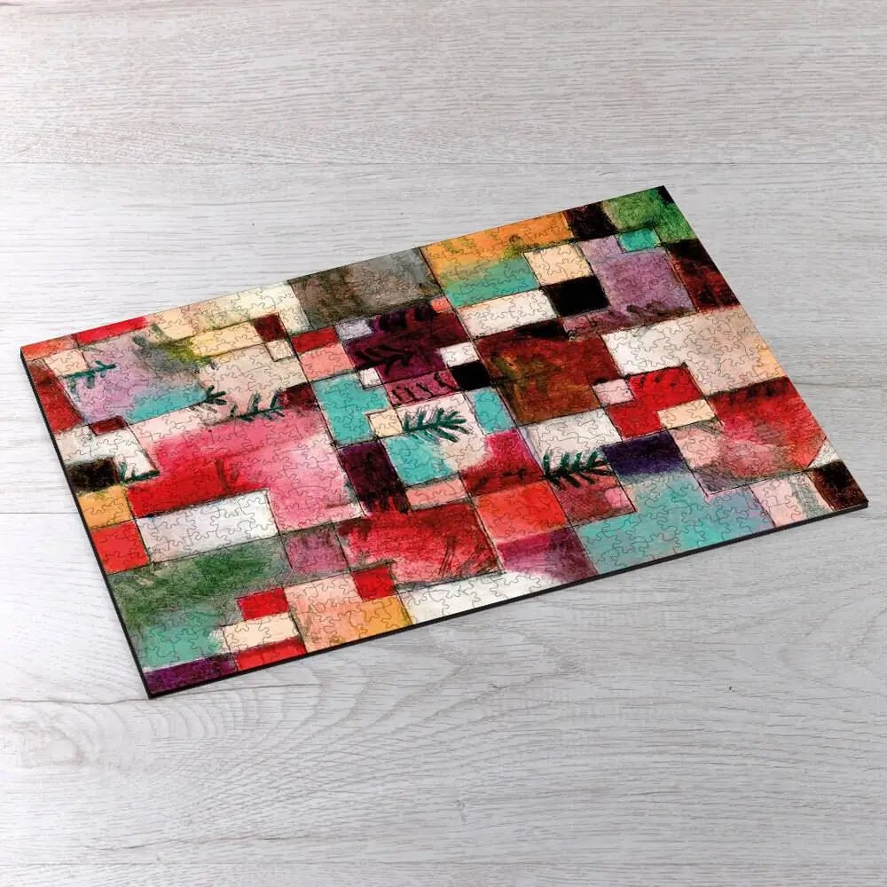 Redgreen and Violet - Yellow Rhythms Puzzle - PuzzlesPrint