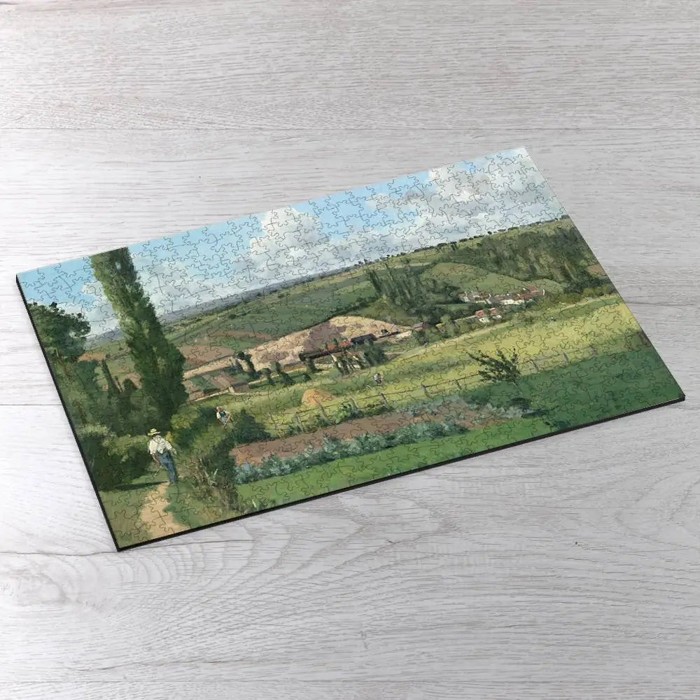 Landscape at Les Pâtis, Pontoise Puzzle - PuzzlesPrint