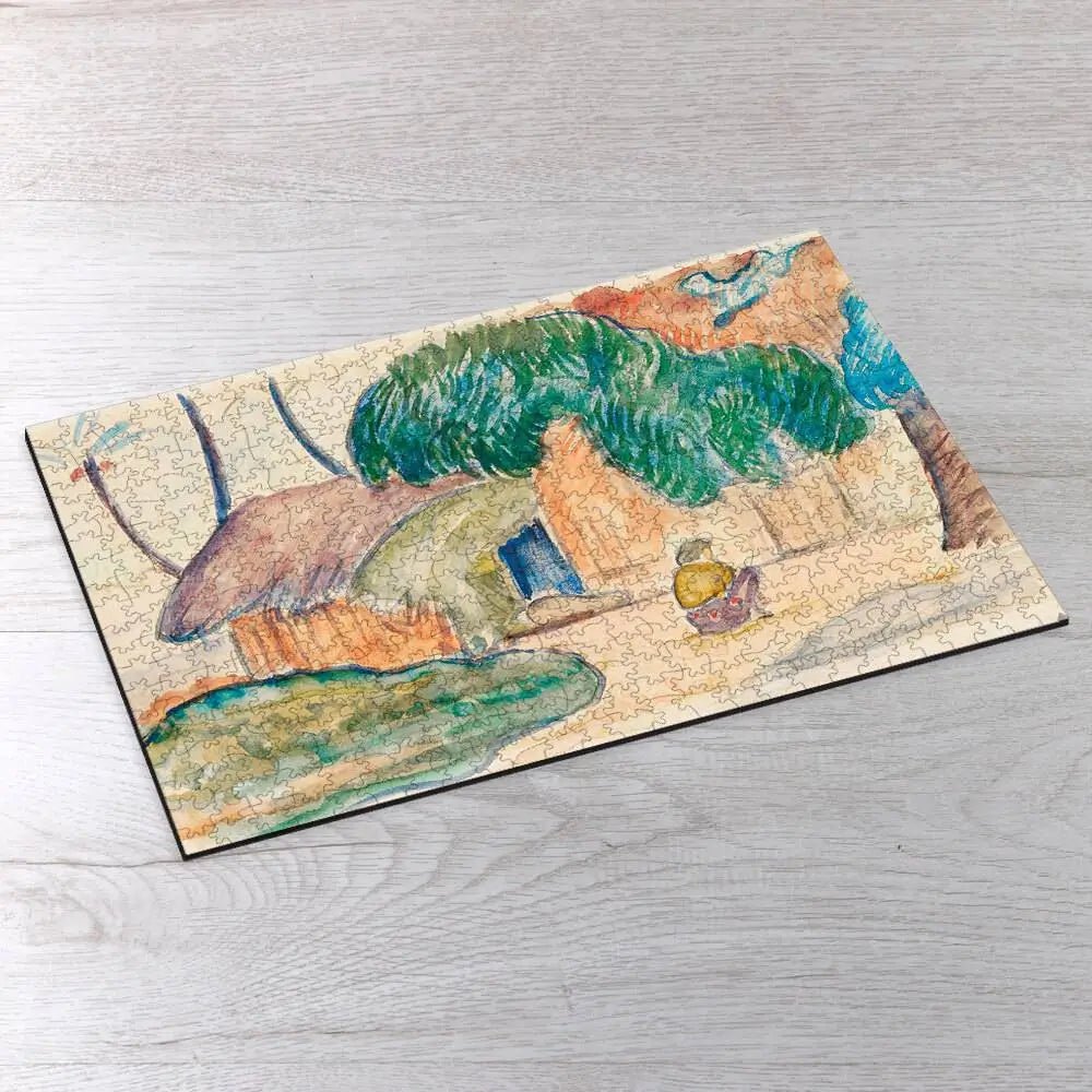 Tahitian Hut Puzzle - PuzzlesPrint