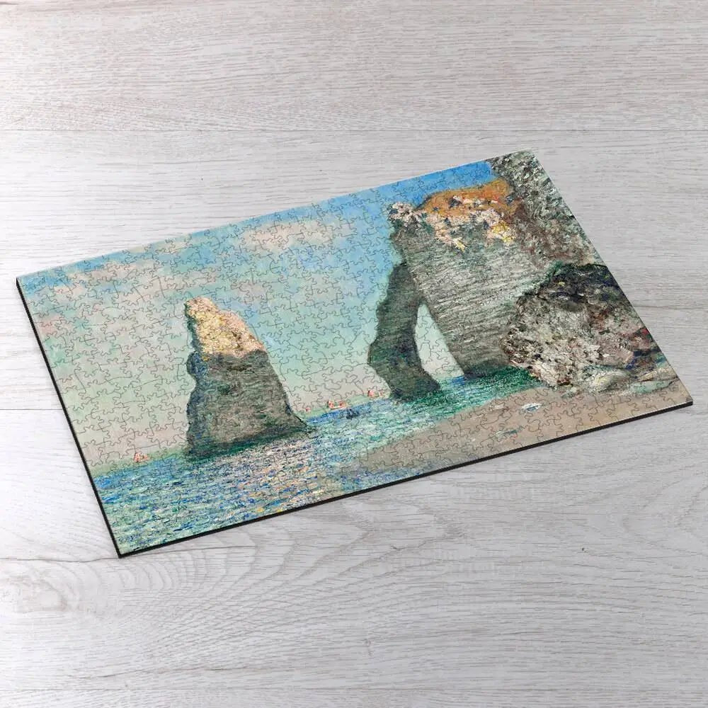 The Cliffs at Étretat Puzzle - PuzzlesPrint