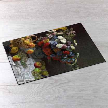 Still Life with Flowers and Fruit Puzzle - PuzzlesPrint