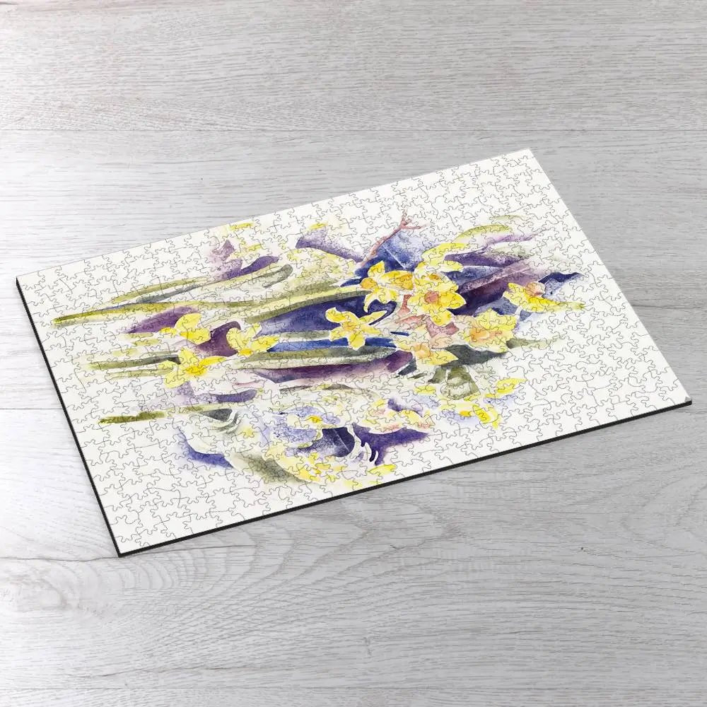 Small Daffodils Puzzle - PuzzlesPrint