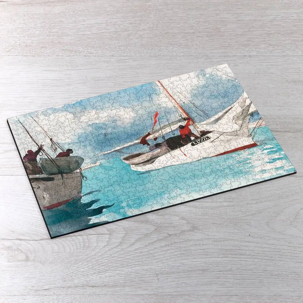 Fishing Boats, Key West Puzzle - PuzzlesPrint