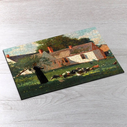 Farmyard Scene Puzzle - PuzzlesPrint