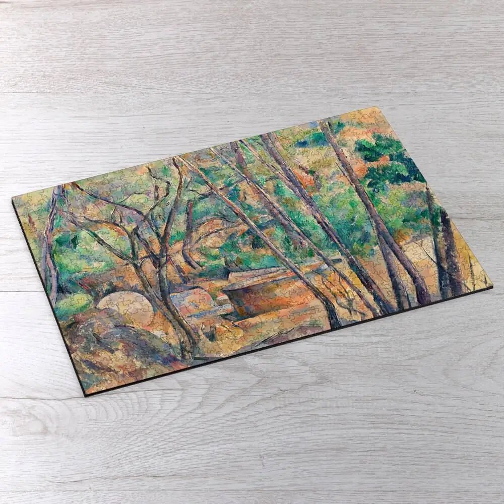 Millstone and Cistern under Trees Puzzle - PuzzlesPrint