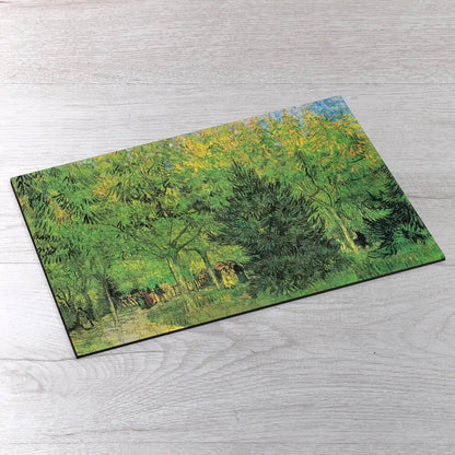 Path in the Park of Arles with Walkers Puzzle - PuzzlesPrint