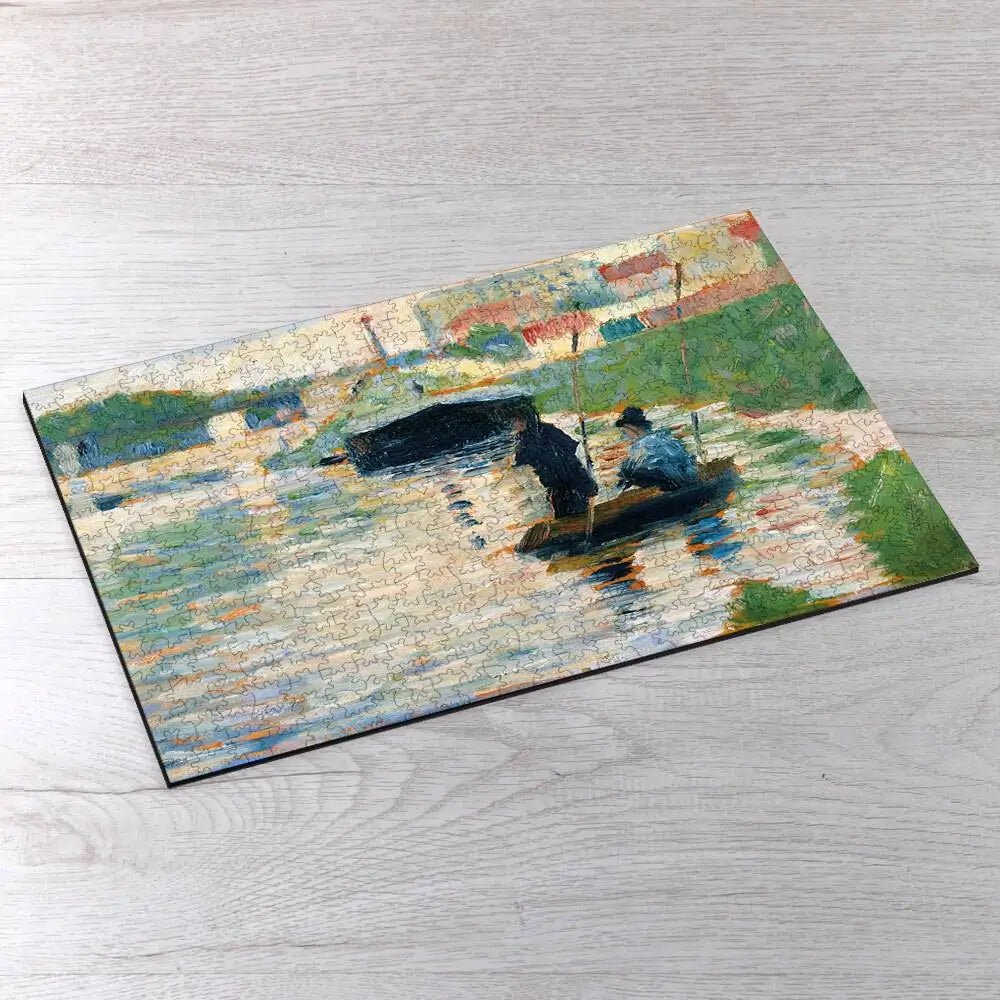 View of the Seine Puzzle - PuzzlesPrint