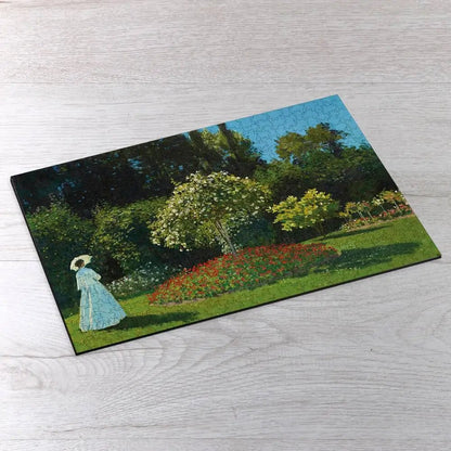 Woman in the Garden Puzzle - PuzzlesPrint
