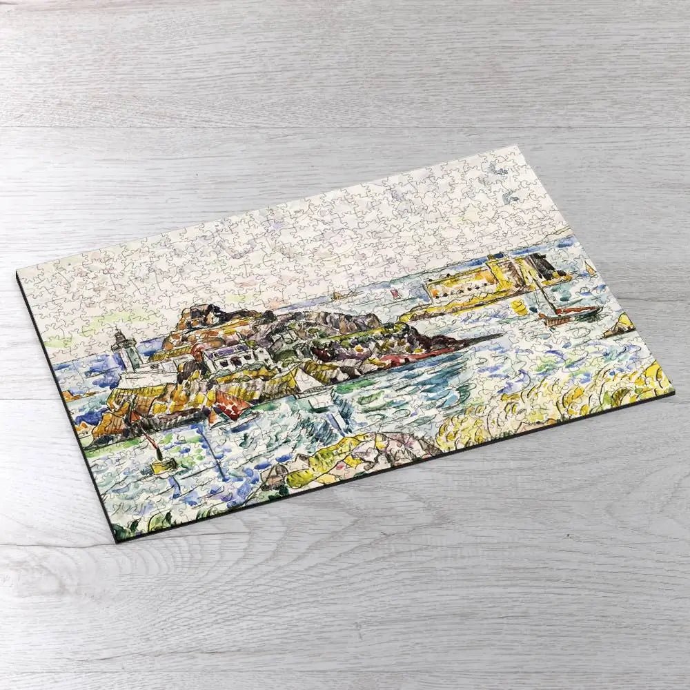 Morlaix, Entrance of the River Puzzle - PuzzlesPrint