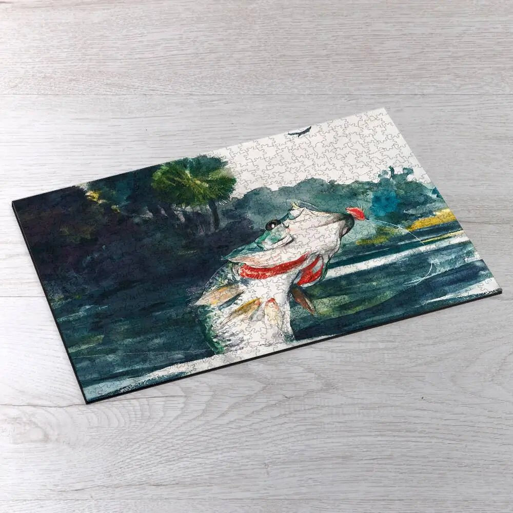 Life - Size Black Bass Puzzle - PuzzlesPrint