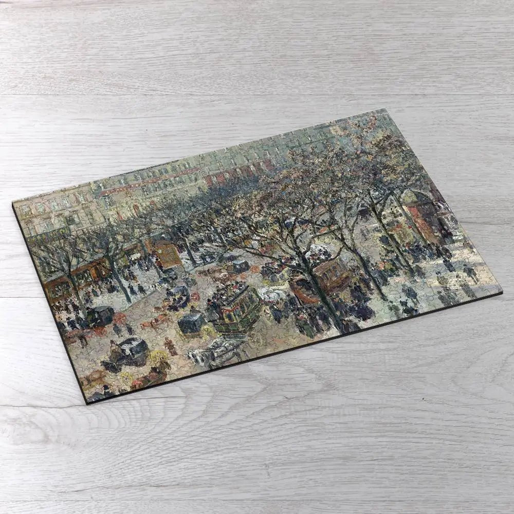 Boulevard des Italiens, Morning, Sunlight Puzzle - PuzzlesPrint