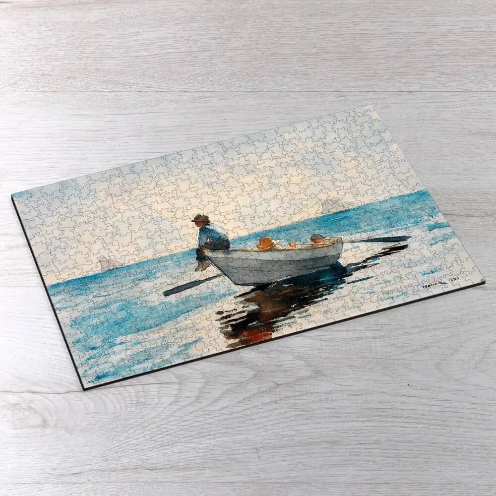 Boys in a Dory Puzzle - PuzzlesPrint