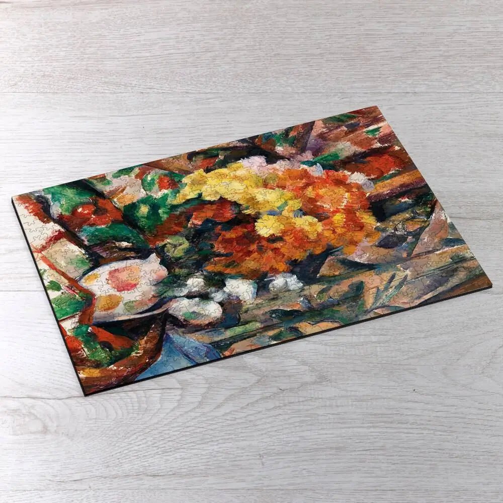 The Flowered Vase Puzzle - PuzzlesPrint