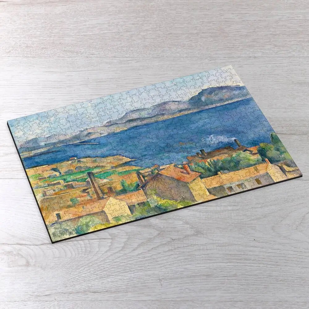 The Bay of Marseille, Seen from L’Estaque Puzzle - PuzzlesPrint