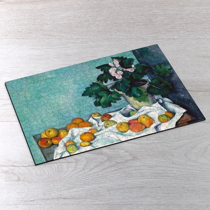 Still Life with Apples and a Pot of Primroses Puzzle - PuzzlesPrint