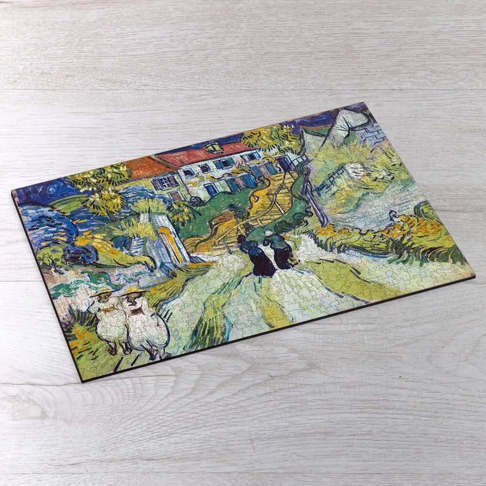 Stairway at Auvers Puzzle - PuzzlesPrint