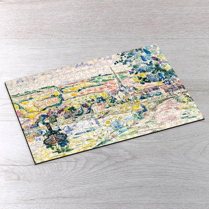 Petit Andely - The River Bank Puzzle - PuzzlesPrint