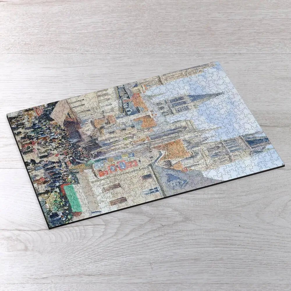 Rue de l'Épicerie, Rouen (Effect of Sunlight) Puzzle - PuzzlesPrint
