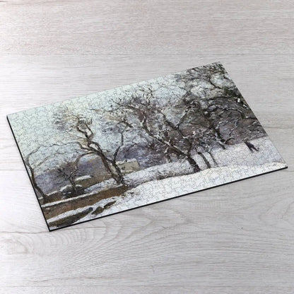 Snow at Louveciennes Puzzle - PuzzlesPrint