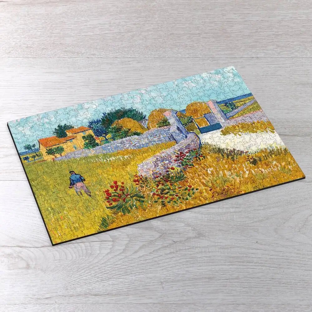 Farmhouse in Provence Puzzle - PuzzlesPrint