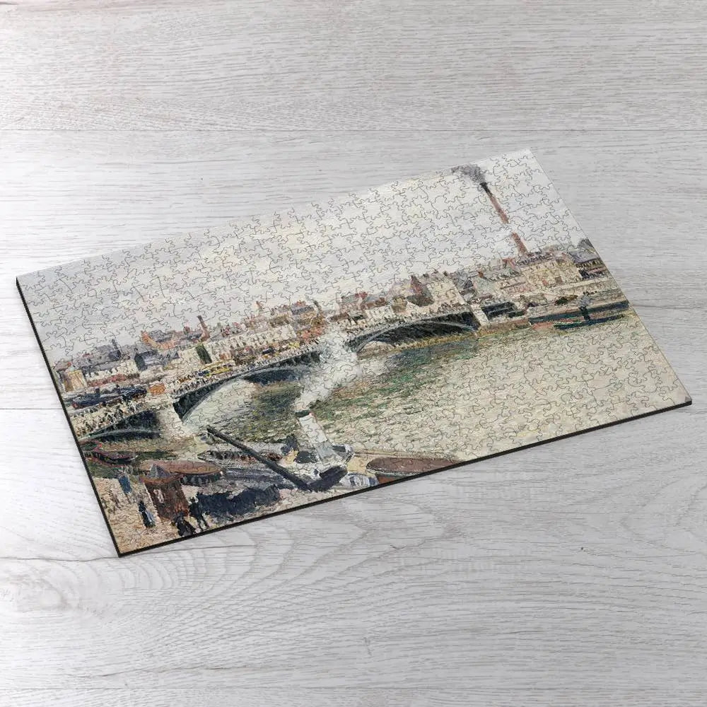 Morning, An Overcast Day, Rouen Puzzle - PuzzlesPrint