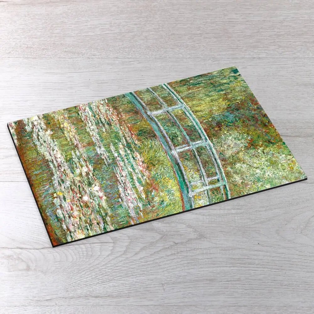 Bridge over a Pond of Water Lilies Puzzle - PuzzlesPrint