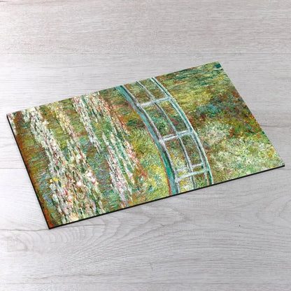 Bridge over a Pond of Water Lilies Puzzle - PuzzlesPrint