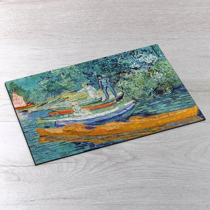 Bank of the Oise at Auvers Puzzle - PuzzlesPrint