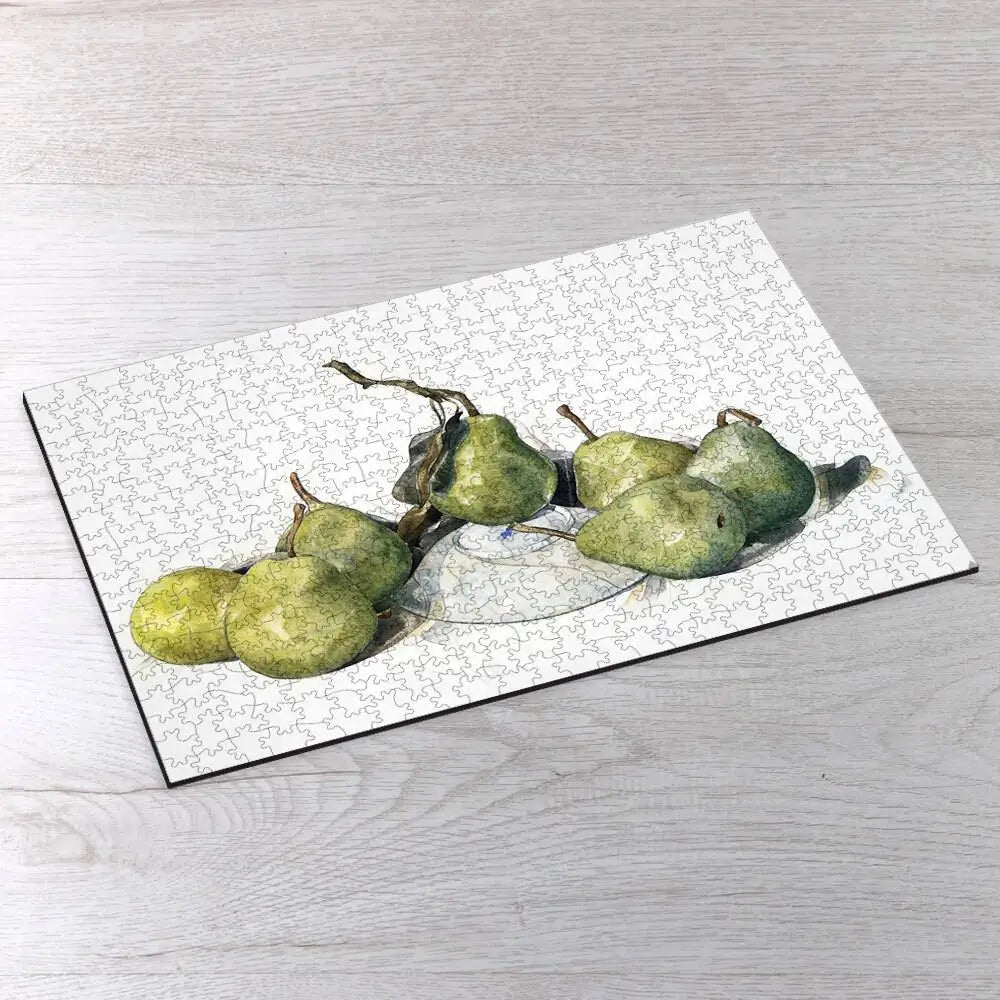 Green Pears Puzzle - PuzzlesPrint