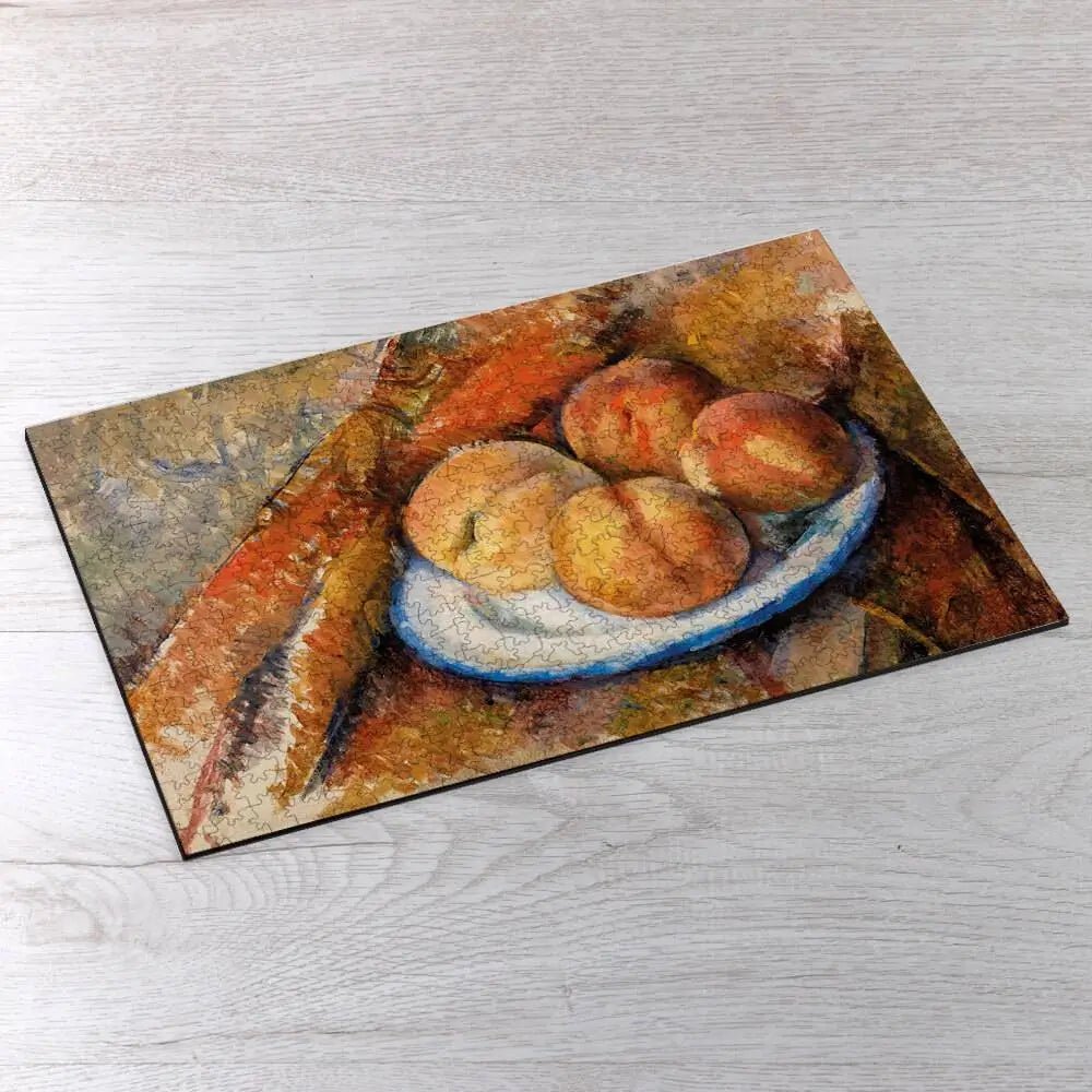 Four Peaches on a Plate Puzzle - PuzzlesPrint