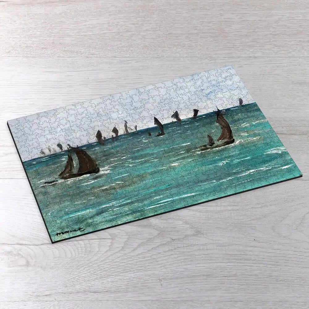 Boats at Berck - sur - Mer Puzzle - PuzzlesPrint