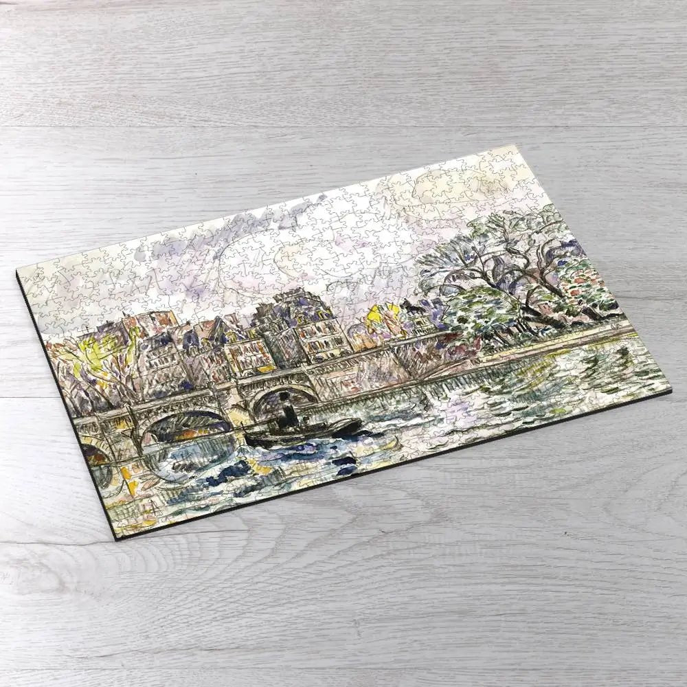 Paris, Le Place Dauphine Puzzle - PuzzlesPrint