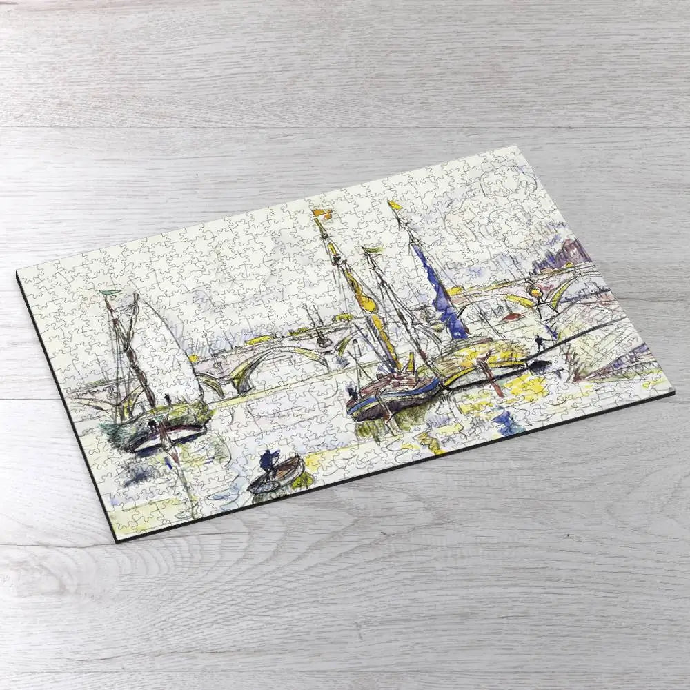 The Port of Bordeaux Puzzle - PuzzlesPrint