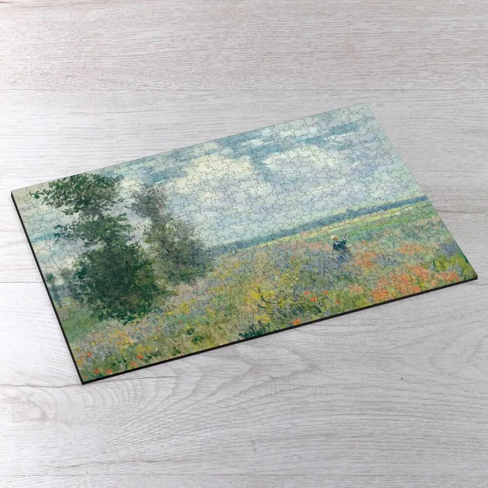 Poppy Fields near Argenteuil Puzzle - PuzzlesPrint