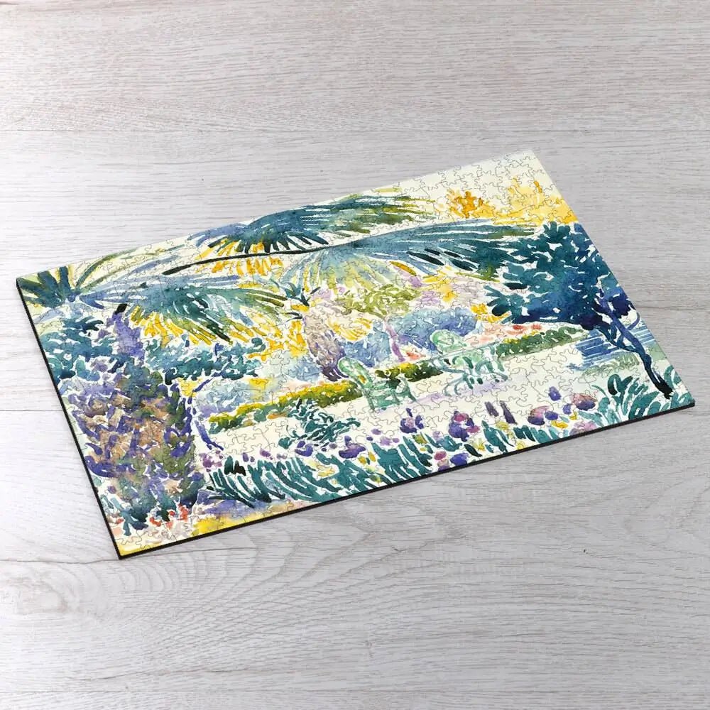 Garden of the Painter at Saint Clair Puzzle - PuzzlesPrint