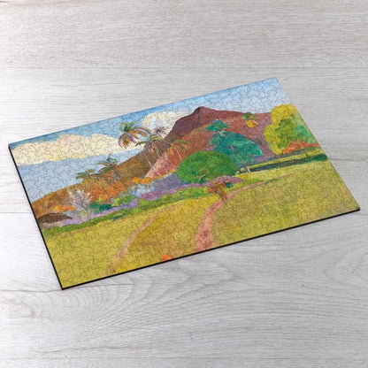 Tahitian Landscape Puzzle - PuzzlesPrint